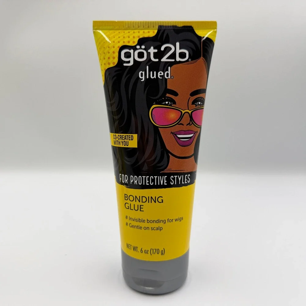 Got2b Glued Bonding Glue Protective Styles Invisible Hold 6oz Lot of (3) **NEW**